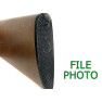Butt Stock - Hard Wood - Checkered - 5th Pattern - w/ Butt Plate - Medium Brown - Original